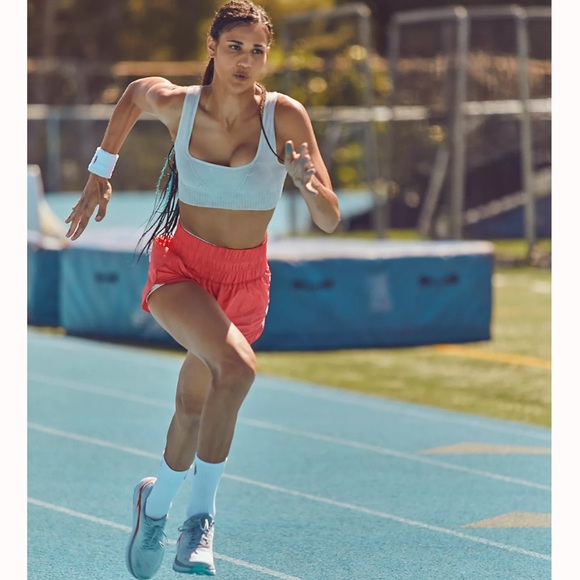 FREE PEOPLE | NWOT Good Karma Square-Neck Bra in Ice Grey * - Picture 5 of 7